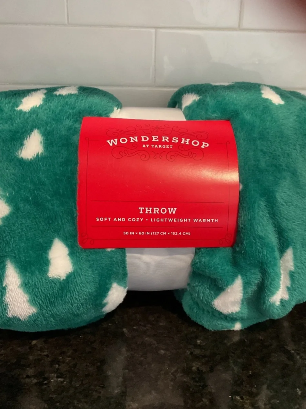 Christmas Tree Throw Blanket